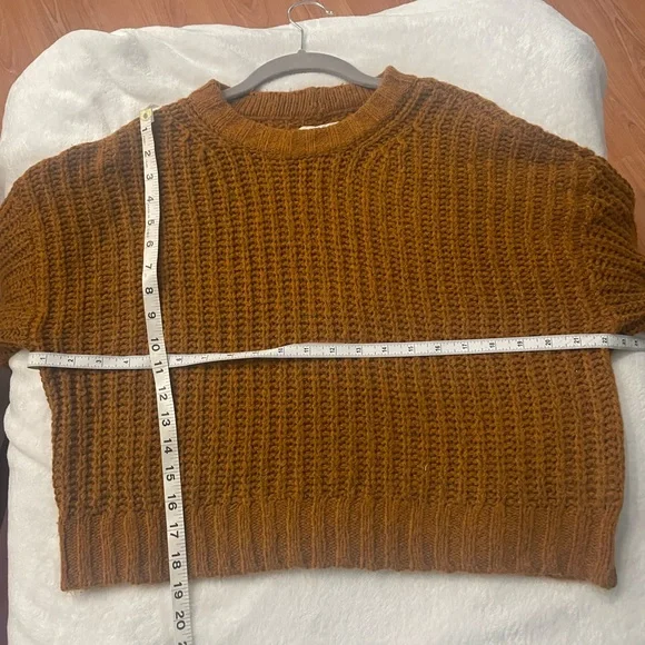 American Eagle Outfitters Rust Knit Sweater - Picture 7 of 9